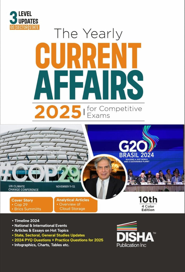The Yearly Current Affairs 2025 for Competitive Exams - 10th Edition B ...