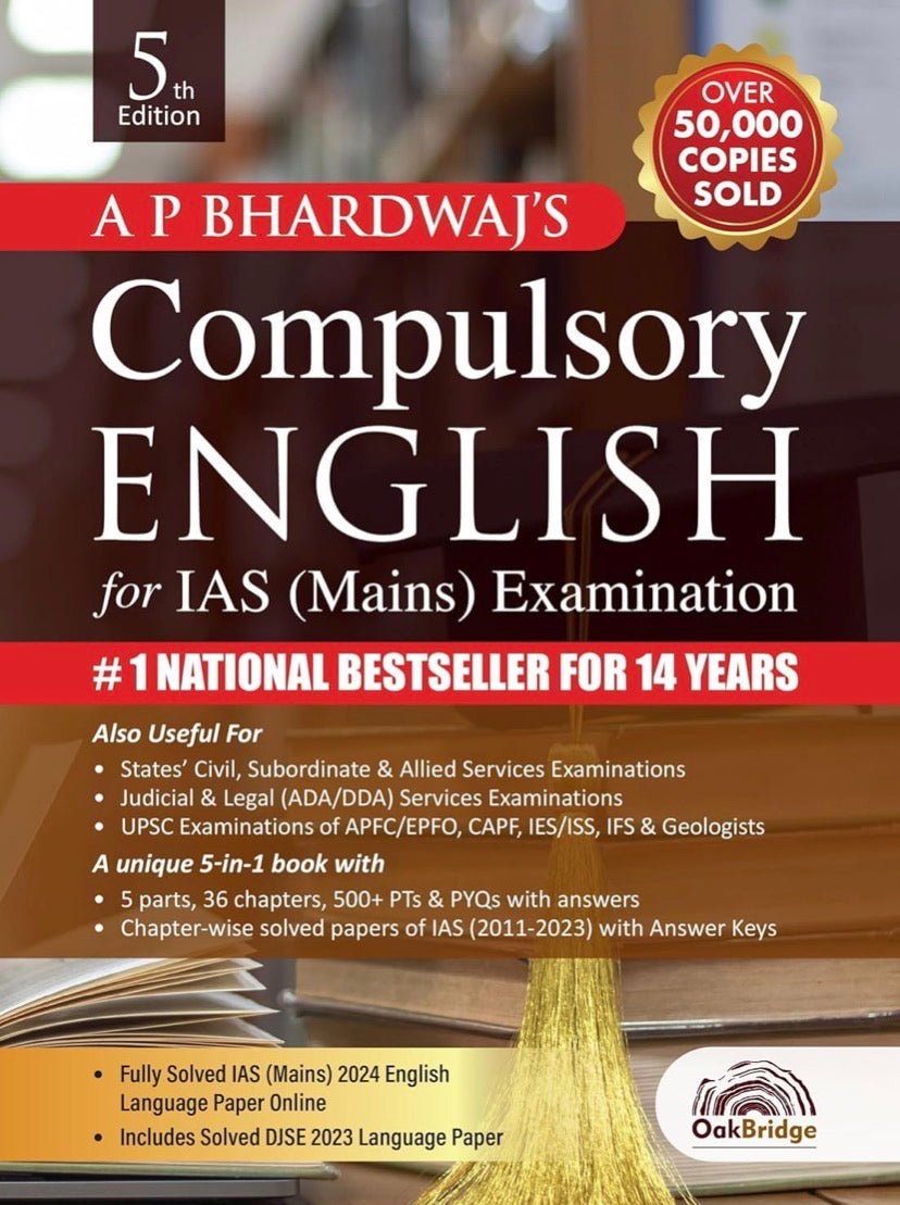A P Bhardwaj Compulsory English 5th Edition