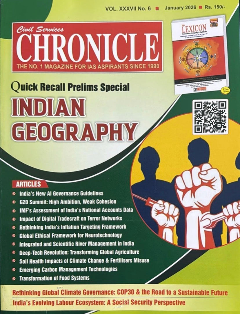 Civil Services Chronicle January 2026 Monthly Edition [English Medium]