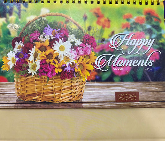 Table Top/Study Table/Desk Calendar 2026 MEM