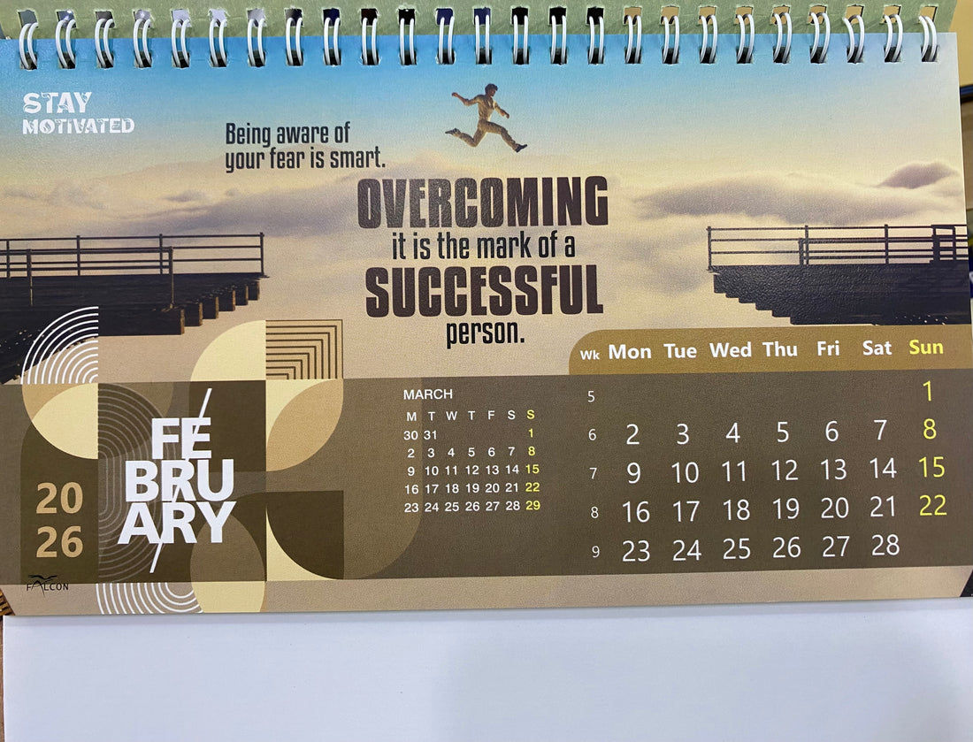 Table Top/Study Table/Desk Calendar 2026 Strike – Shopeyard