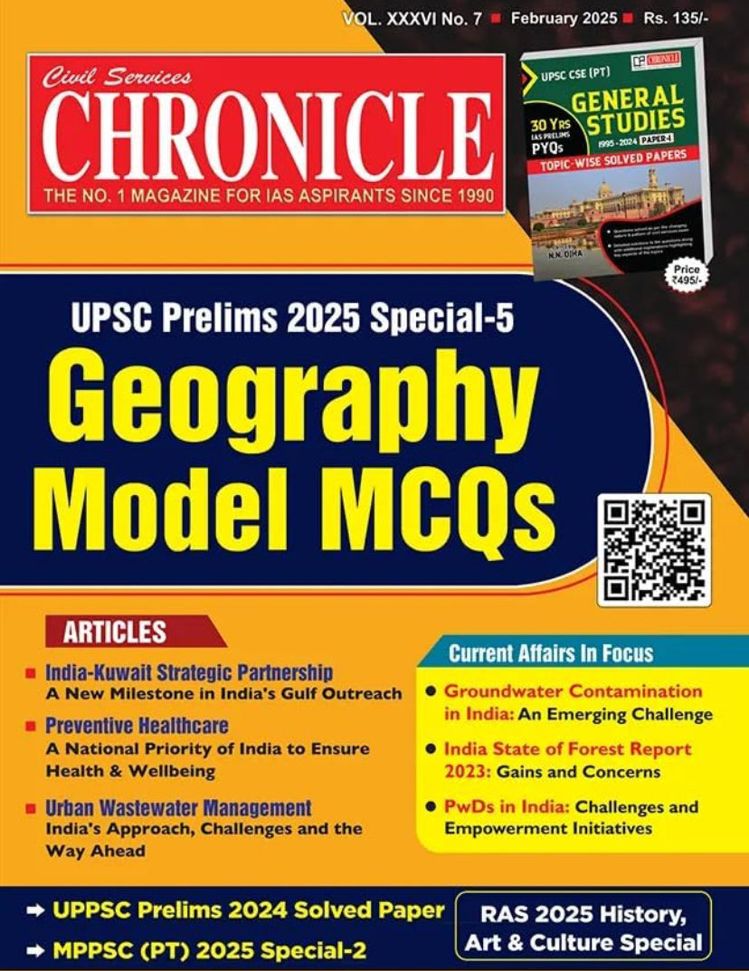 Civil Services Chronicle February 2025 Monthly Edition [English Medium]