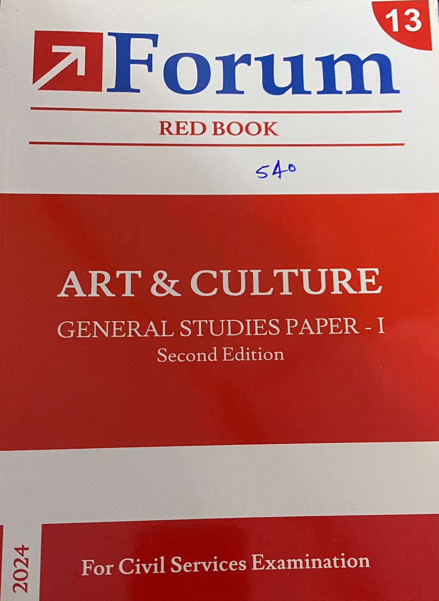 Forum IAS Art & Culture General Studies Paper 1[English Medium]