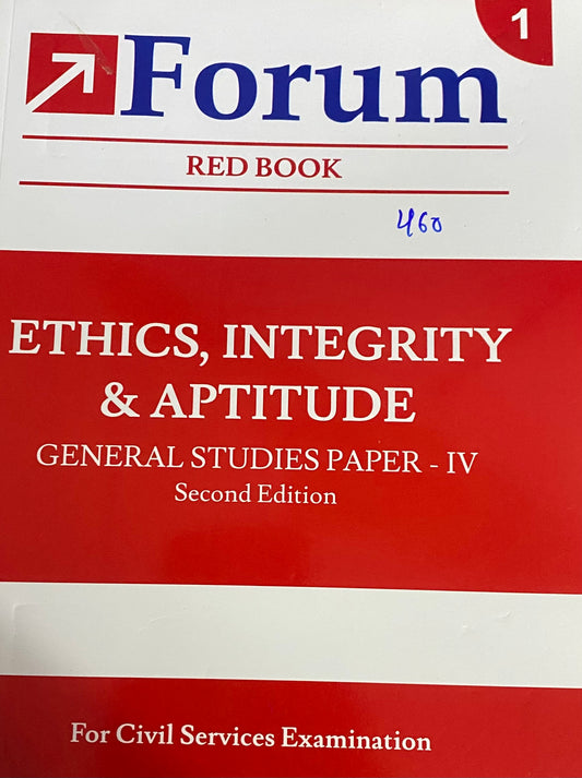 Forum IAS Ethics Integrity & Aptitude General Studies Paper 4[English Medium]