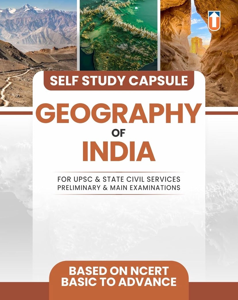Unique Geography of India Self Study Capsule NCERT-Based Basic to Advanced[English Medium]