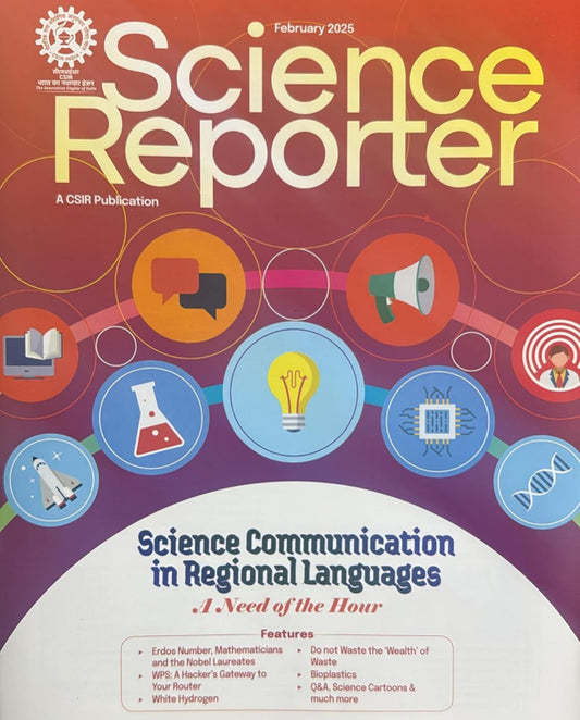 Science Reporter February 2025 Monthly Edition[English Medium]