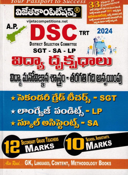 AP DSC TRT 2024 Perspectives In Education and Classroom Implications Of Educational Psychology ( For SGT, SA and LP )[Telugu Medium]Feb 2024Ed Vijetha