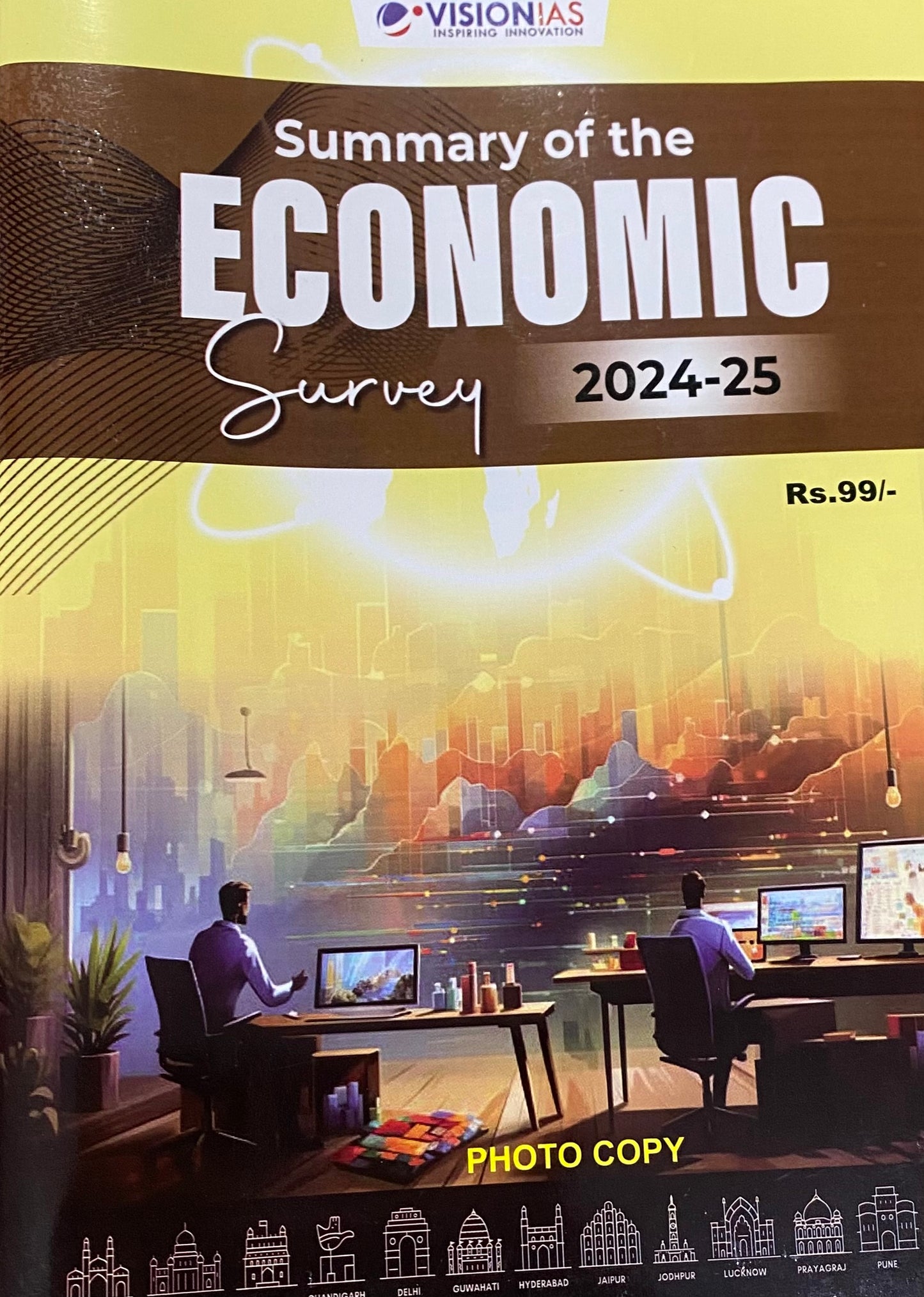 Vision IAS Summary of Economic Survey 2024-2025 PHOTOCOPY[English Medium]PHOTOCOPY