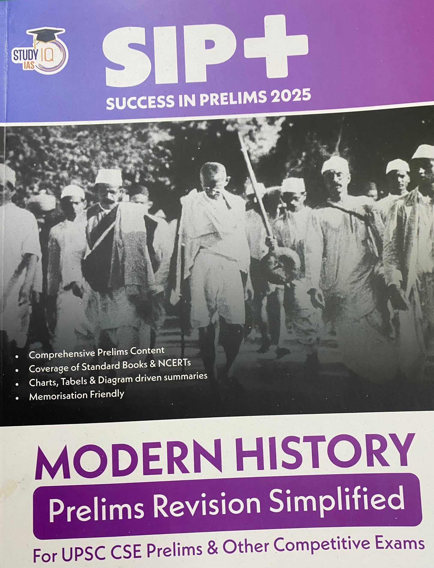 Study IQ Success In Prelims 2025(SIP+) Modern History Prelims Revision Simplified[English Medium]2025Ed