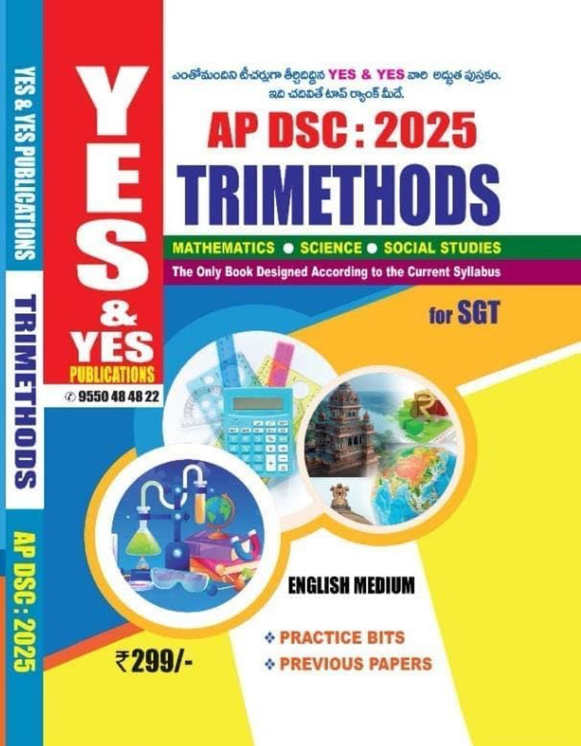 Yes and Yes AP DSC 2025 Tri Methods For SGT[English Medium]2025Ed