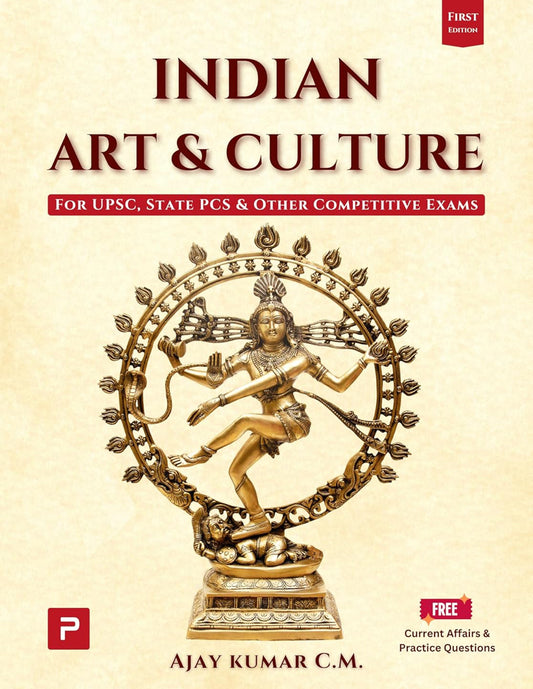 PMF IAS Indian Art and Culture for UPSC, State PCS and other Competitive Exams[English Medium]2025Ed