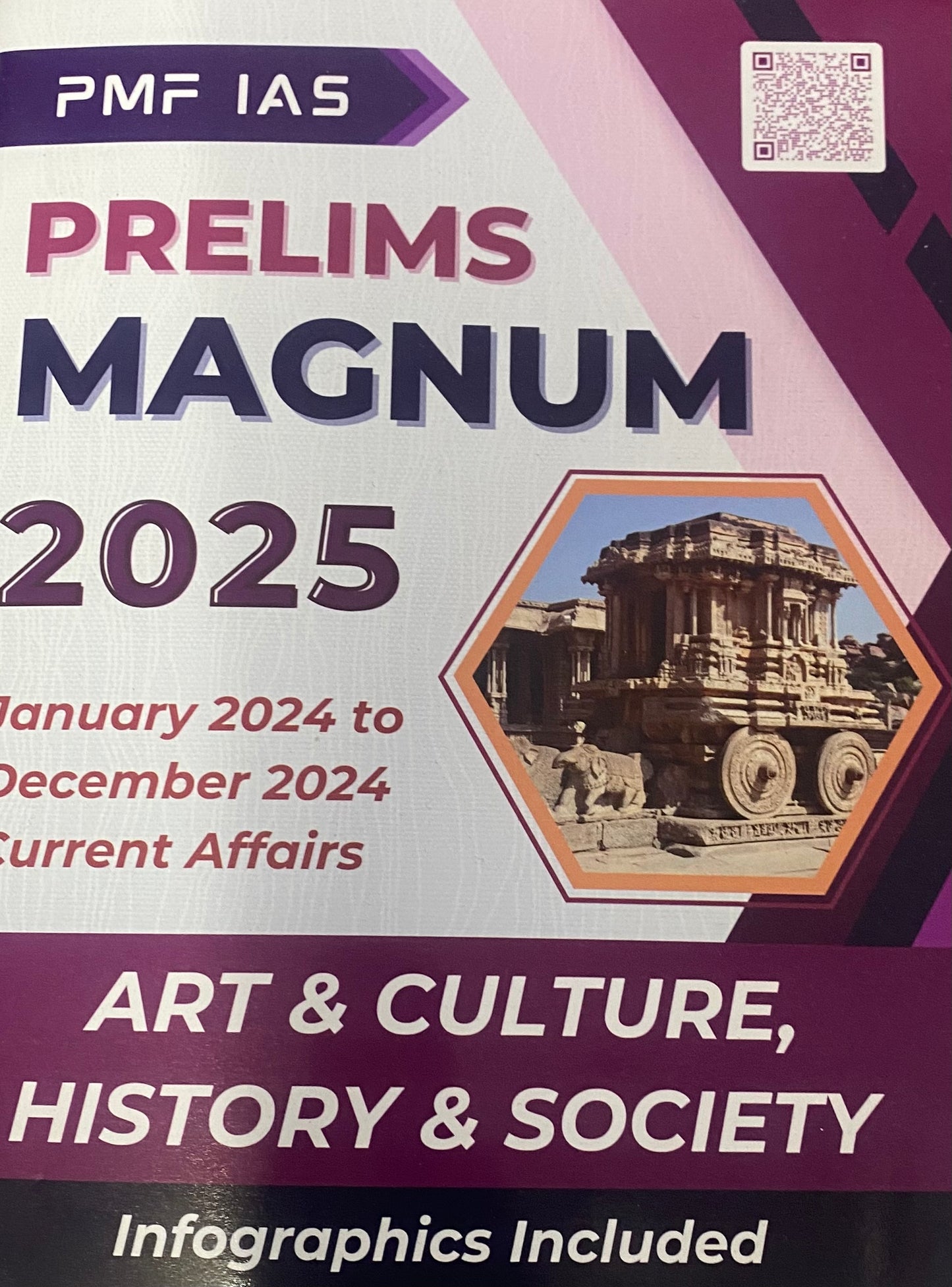PMF IAS Prelims Magnum 2025 — Art & Culture, History & Society Current Affairs Magazine(January 2024 to December 2024)[English Medium]