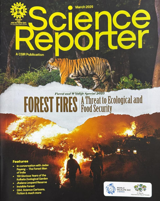 Science Reporter March 2025 Monthly Edition[English Medium]