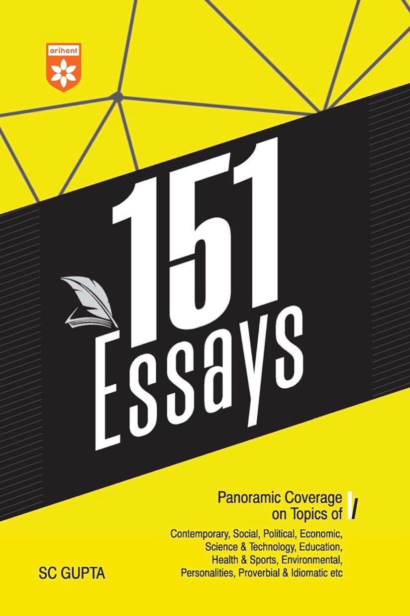 Arihant 151 Essays By S C Gupta[English Medium]