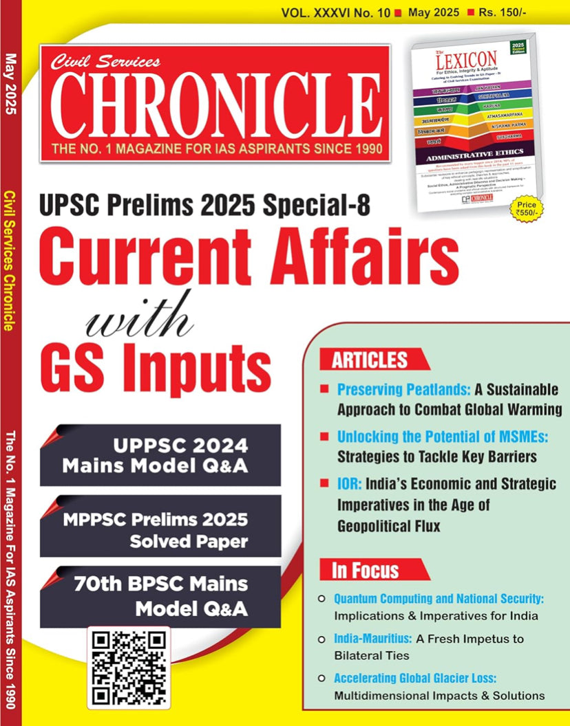 Civil Services Chronicle May 2025 Monthly Edition [English Medium]
