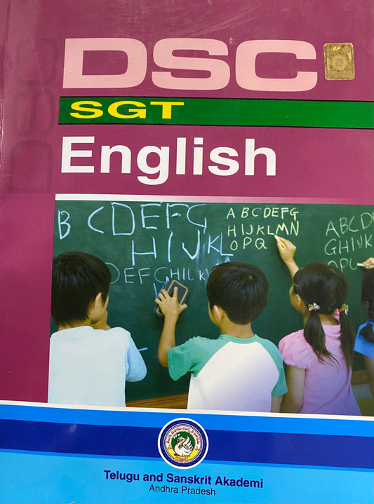 DSC SGT English By Telugu & Sanskrit Akademi Andhra Pradesh