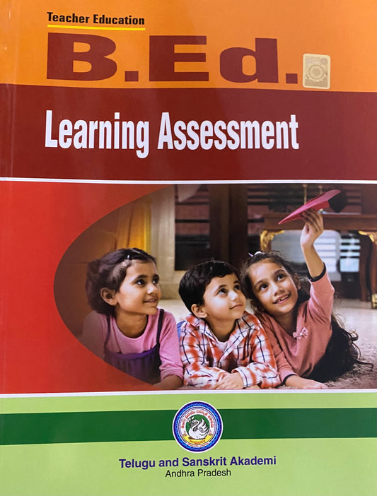 AP B.Ed Learning Assessment By Telugu & Sanskrit Academy Andhra Pradesh[English Medium]