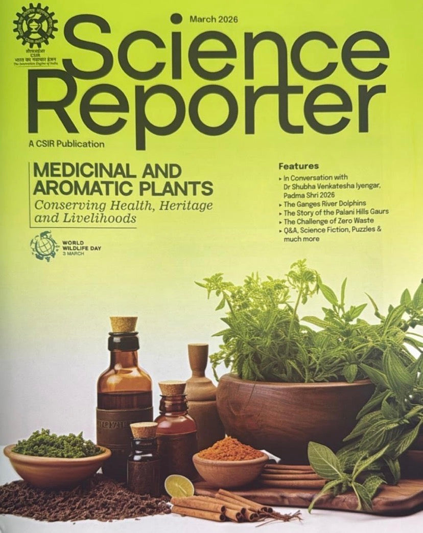 Science Reporter March 2026 Monthly Edition[English Medium]