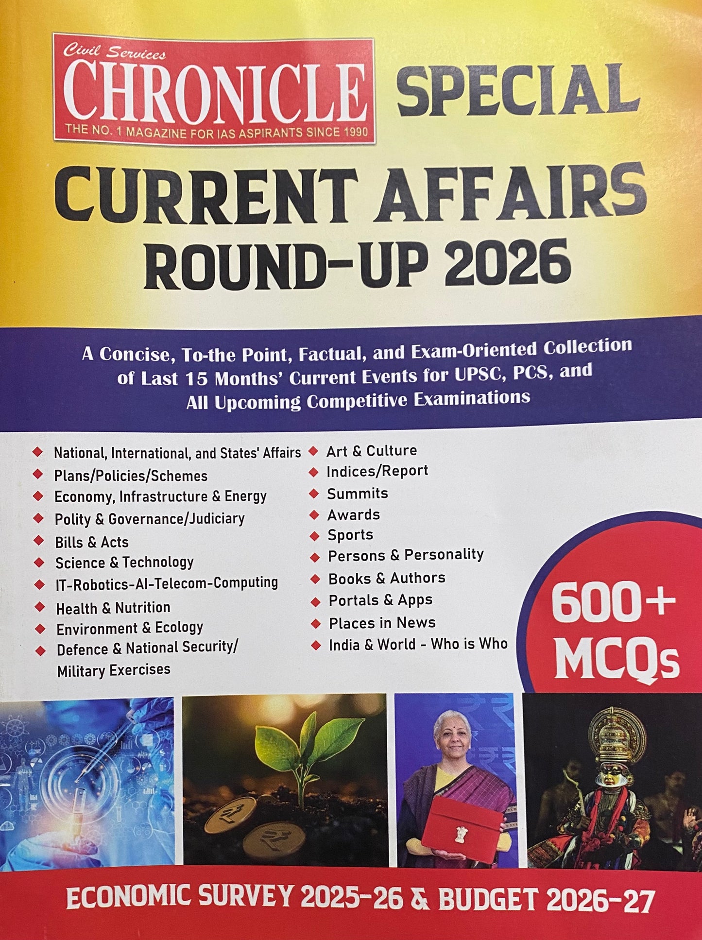 Chronicle Special Current Affairs Round Up 2026[English Medium]