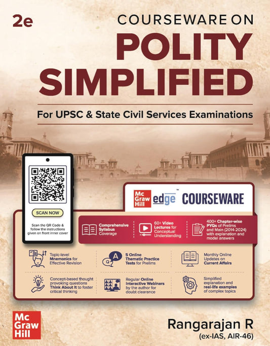 Polity Simplified by Rangarajan R (Ex IAS, AIR 46) 2nd Edition[English Medium]2025Ed
