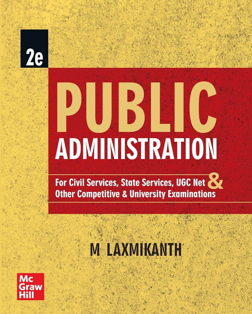 Public Administration for UPSC by M Laxmikanth[English Medium]2025Ed