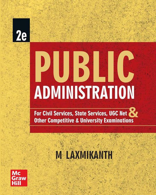 Public Administration for UPSC by M Laxmikanth[English Medium]2025Ed