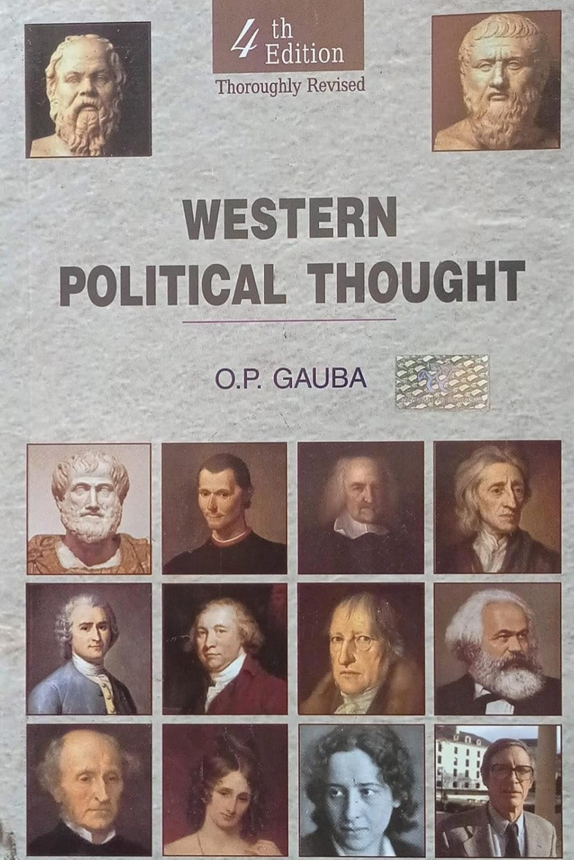 Western Political Thought By O.P Gauba [English Medium]