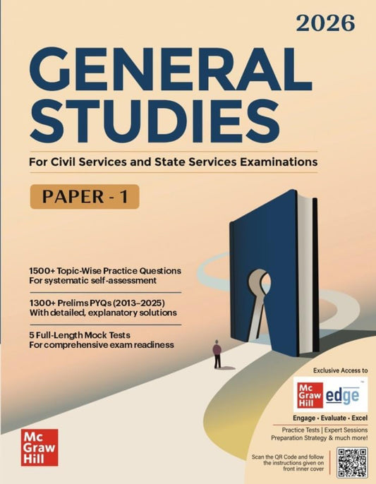 General Studies - Paper 1 (Complete Manual) for UPSC Prelims 2026 McGraw Hill[English Medium]