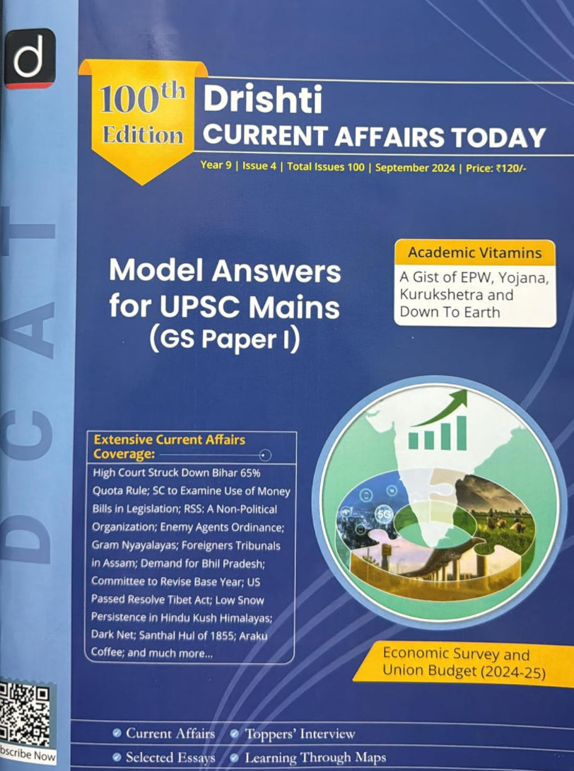 Drishti IAS DCAT September 2024 Current Affairs Today[English Medium]