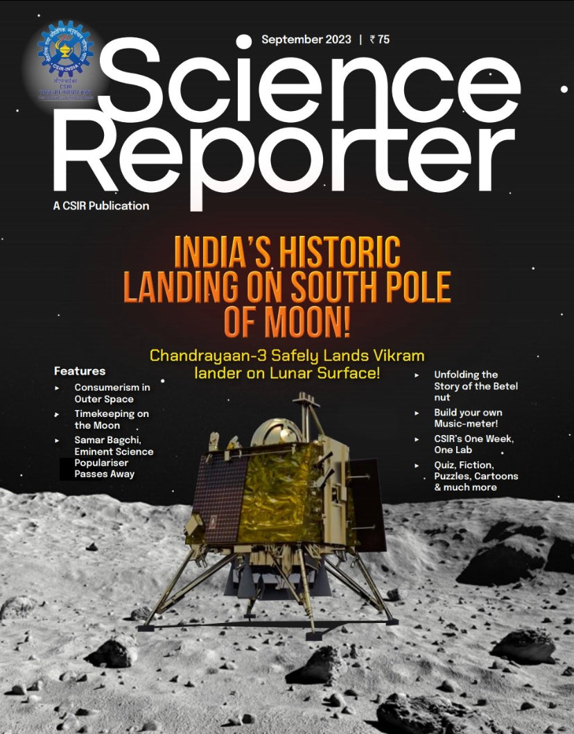 Science Reporter SEPTEMBER 2023 Monthly Edition[English Medium]