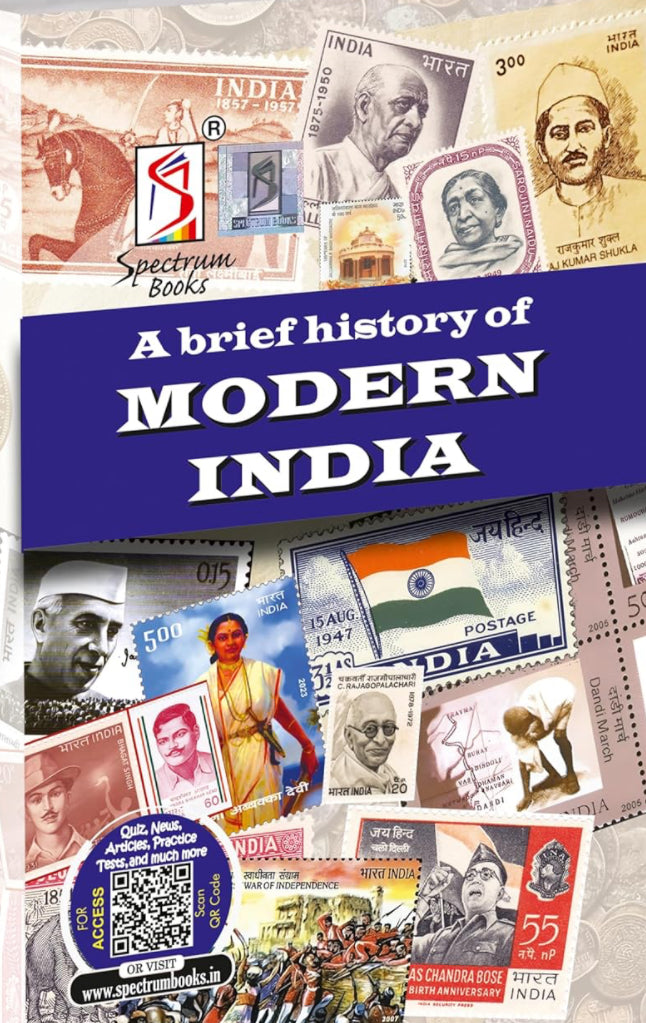 A Brief History of Modern India by Rajiv Ahir 2024[English Medium]Sept 2024Ed