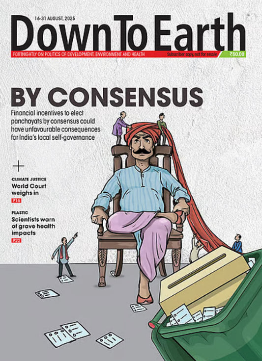 Down to Earth Fortnightly August 16-31 2025 Edition[English Medium]