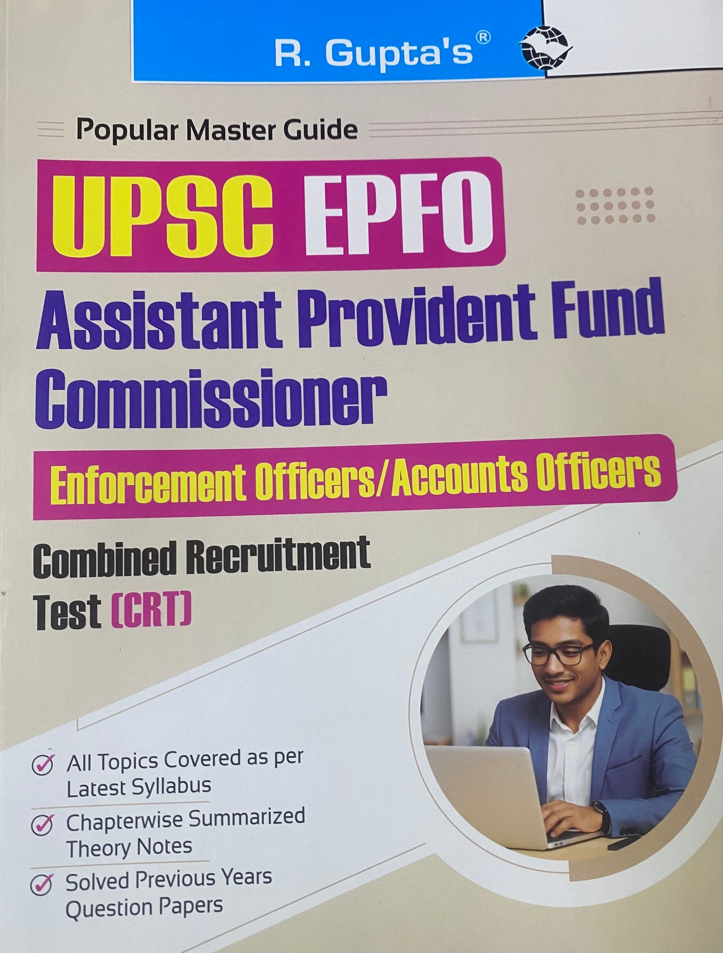 R Gupta UPSC-EPFO: Assistant Provident Fund Commissioner Recruitment Exam Guide[English Medium]