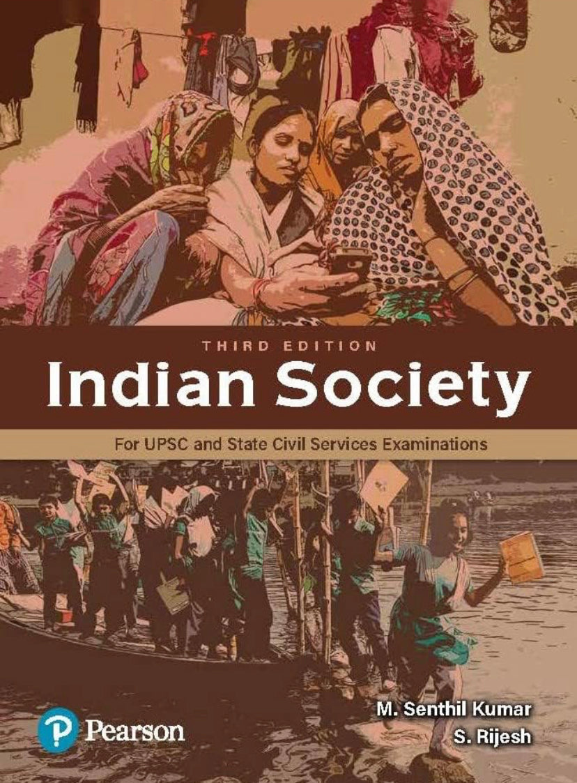 Indian Society by M Senthil Kumar 3rd Revised Edition[English Medium]2023Ed Pearson
