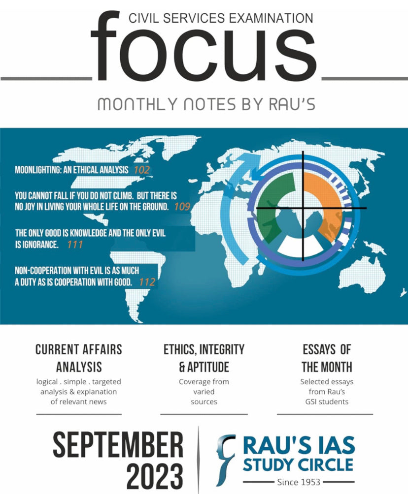 FOCUS September 2023 Monthly Edition [English Medium]