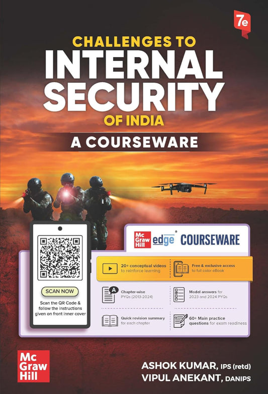 Challenges to Internal Security of India Courseware By Retd. IPS Ashok Kumar[English Medium]