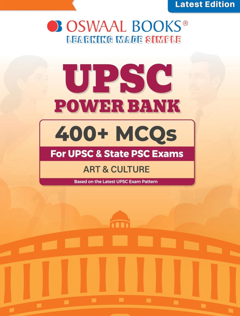 Oswaal UPSC Power Bank:400+ MCQs for UPSC and State PSCs Exams Art & Culture[English Medium]