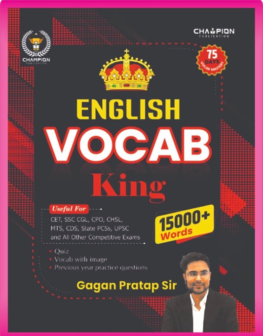 English Vocab King By Gagan Pratap Sir