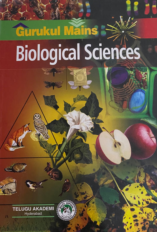 Gurukul Mains Biological Sciences By Telugu Akademi[English Medium]