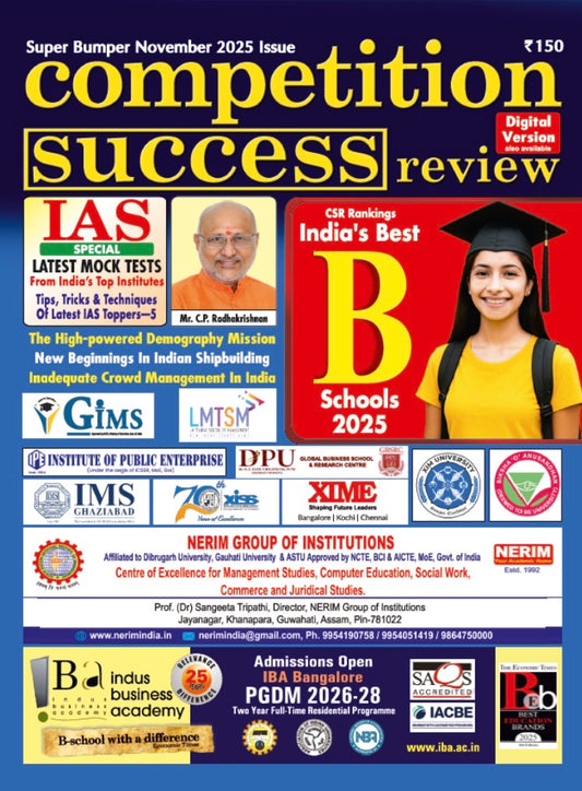 Competition Success Review November 2025 Issue[English Medium]