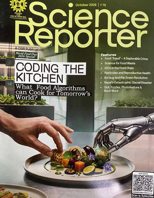 Science Reporter October 2026 Monthly Edition[English Medium]
