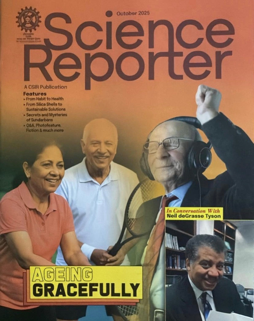 Science Reporter October 2025 Monthly Edition[English Medium]