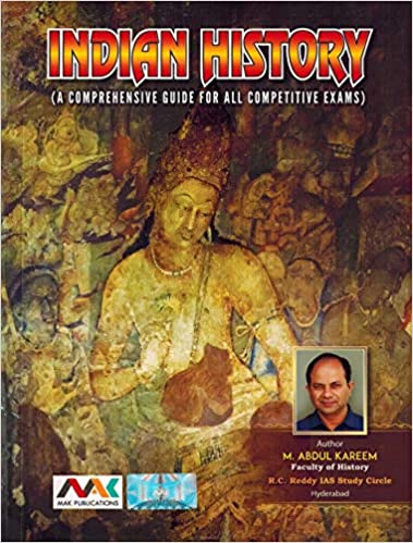 INDIAN HISTORY ( A Comprehensive Guide for all Competitive Exams ) By Kareem Sir[ENGLISH MEDIUM]
