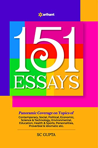 151 Essays [ENGLISH MEDIUM] 2022 EDITION