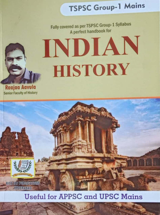 TSPSC GROUP-1 MAIN INDIAN HISTORY [ENGLISH MEDIUM] DEC 2022 ED RAAJA AAVULA