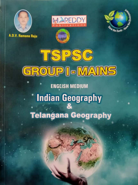 TSPSC GROUP-1 MAINS Indian Geography and Telangana Geography [ENGLISH MEDIUM]DEC 2022 ED MC REDDY