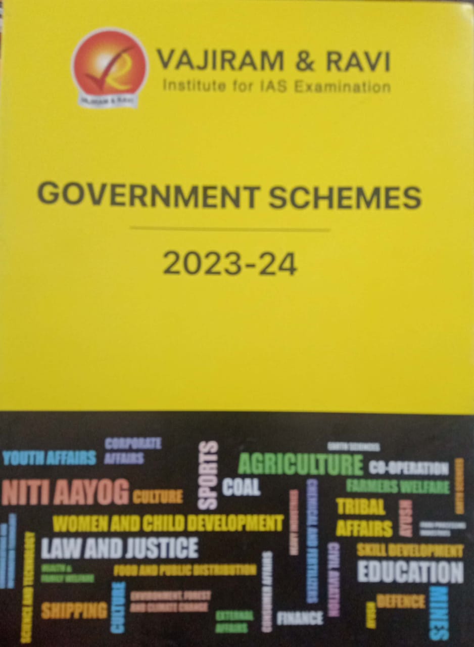 Vajiram & Ravi Government Schemes 2023-2024 [English Medium]