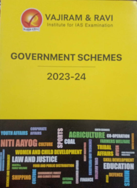 Vajiram & Ravi Government Schemes 2023-2024 [English Medium]