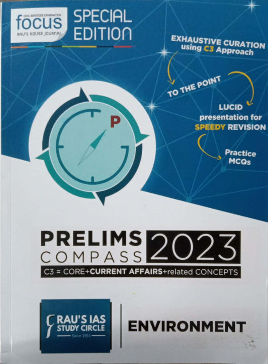 Rau's IAS Focus Compass For Prelims 2023 -Environment[English Medium]