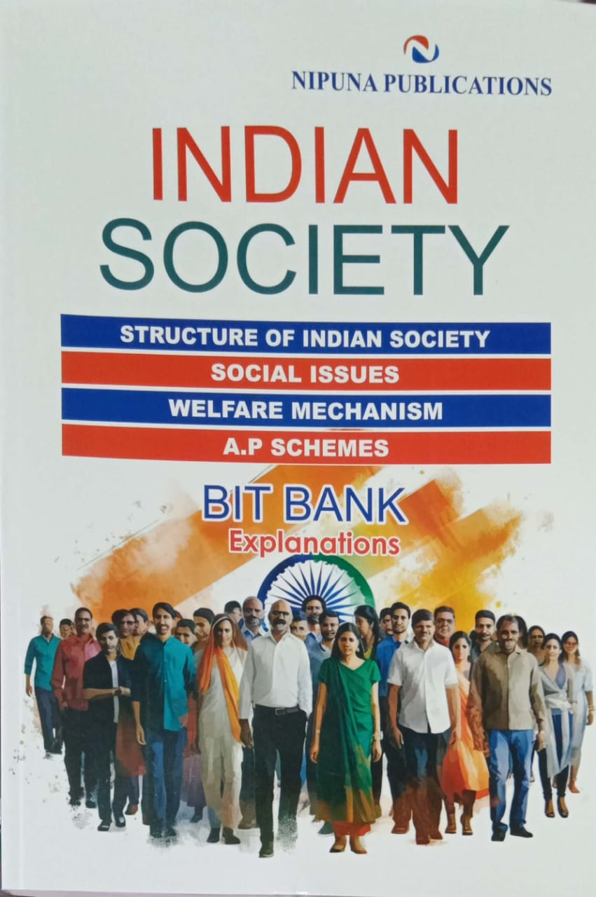 Indian Society Objective Bit Bank by Nipuna[English Medium]Sept 2023Ed